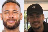Neymar foi fotografado ao lado de um fã e seu novo visual deu o que falar nas redes sociais