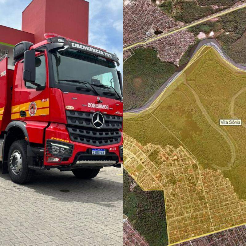 Imagens meramente ilustrativas - O Corpo de Bombeiros informou que foi acionado, mas ao chegar ao local, o incêndio já estava controlado por populares.