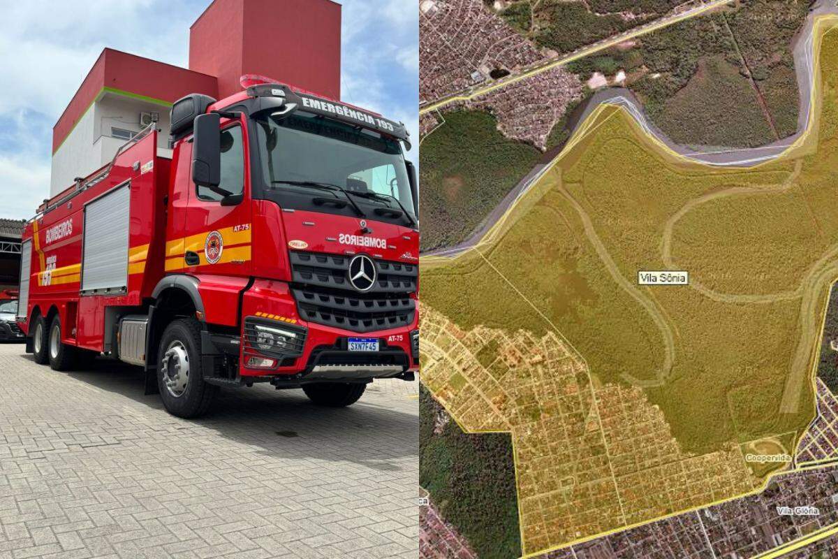 Imagens meramente ilustrativas - O Corpo de Bombeiros informou que foi acionado, mas ao chegar ao local, o incêndio já estava controlado por populares.