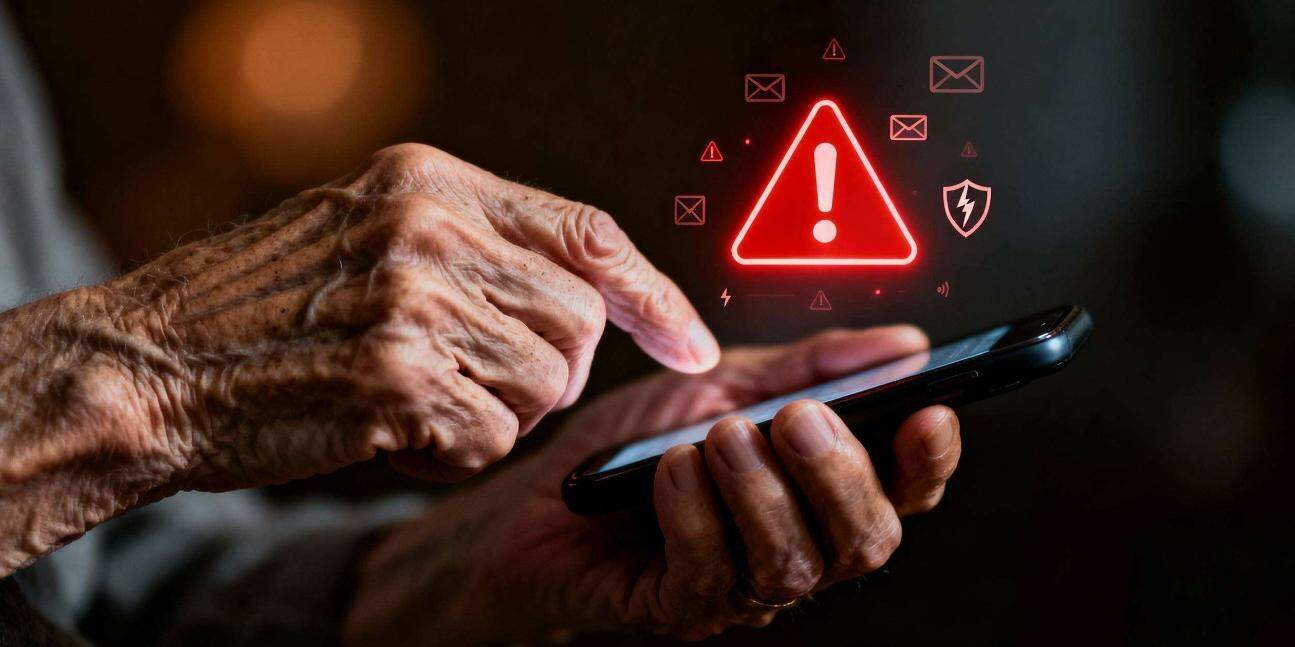 Urgência, medo e curiosidade são usados por criminosos para enganar a geração da era analógica, que precisa desenvolver novos hábitos de proteção