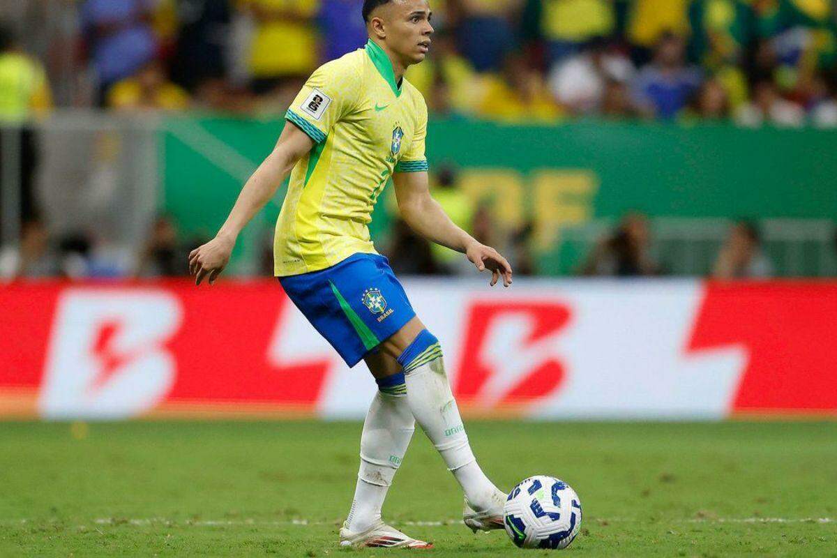Vanderson, do Monaco, vai compor a lista da Seleção Brasileira para os amistosos da data Fifa.