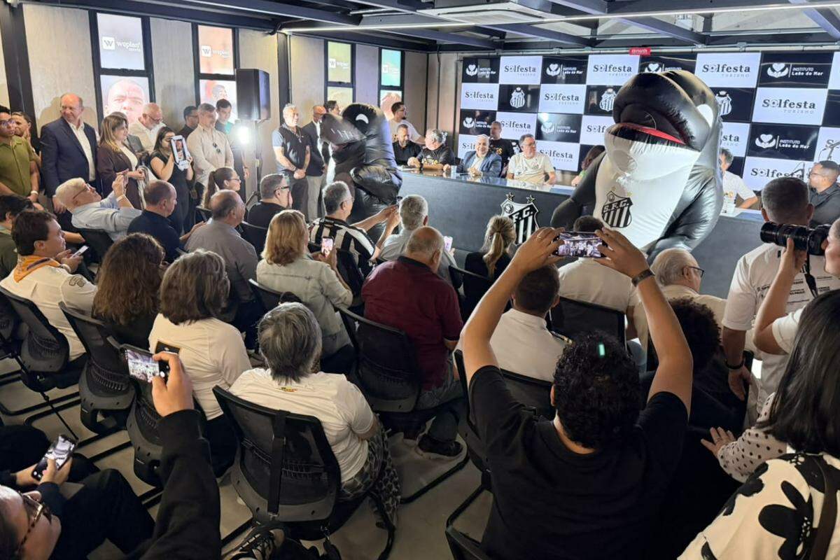 Santos lança Instituto Leão do Mar com ações de cidadania e meio ambiente