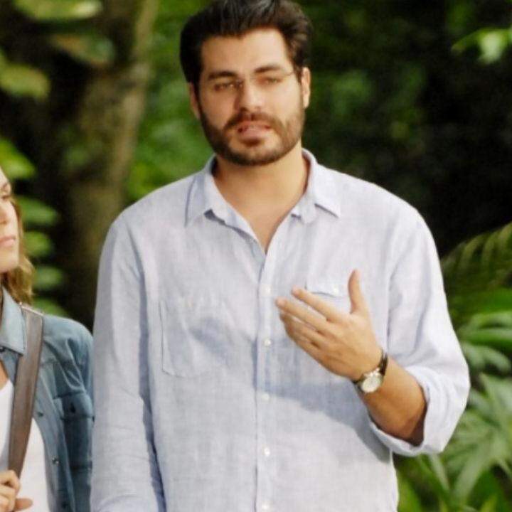 Thiago Lacerda e Vanessa Lóes contracenando na novela “A Vida da Gente".