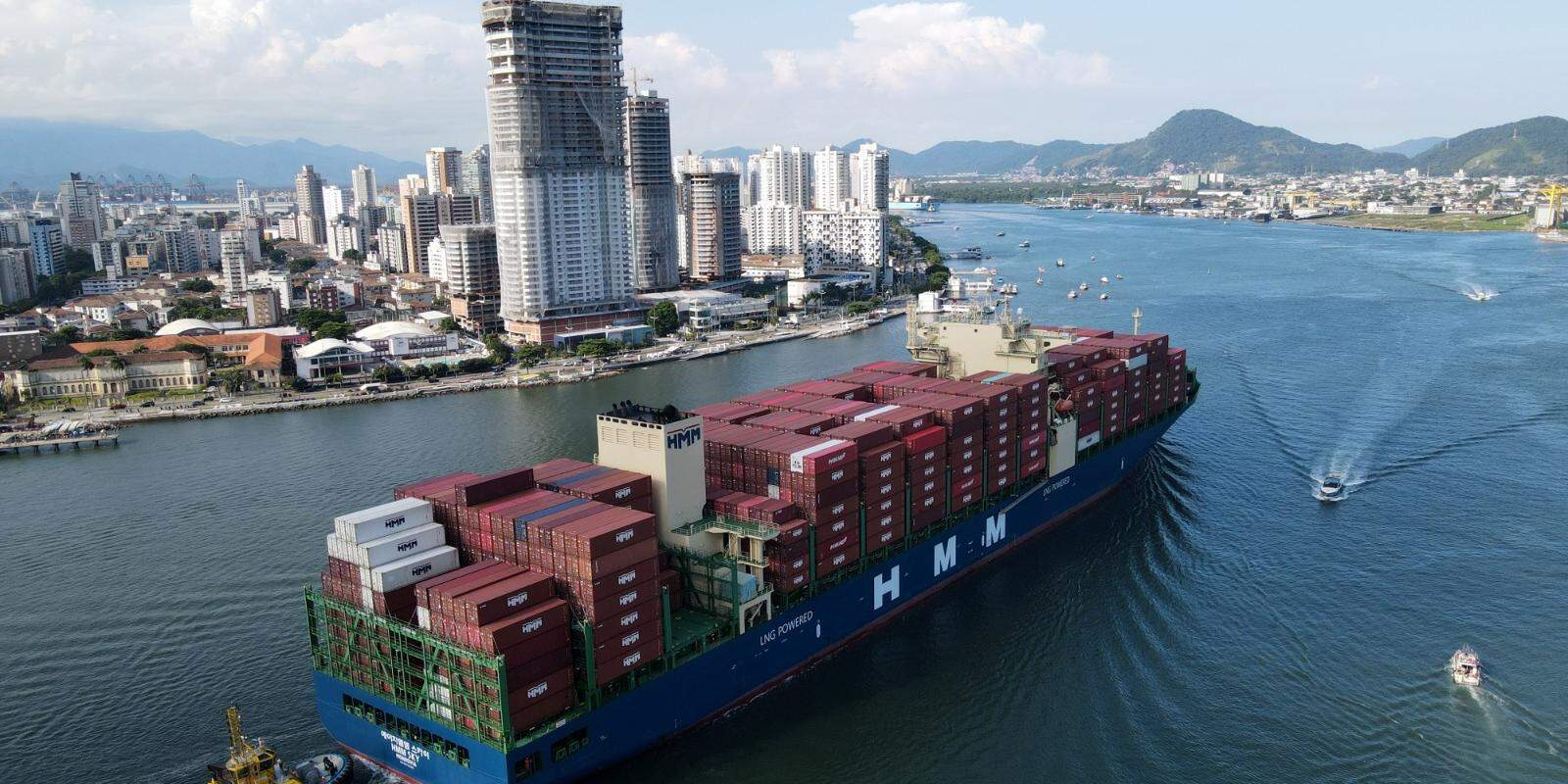 Transporte marítimo, internacional e de cabotagem (dentro do País), escoa apenas 14% das mercadorias operadores logísticos do Brasil