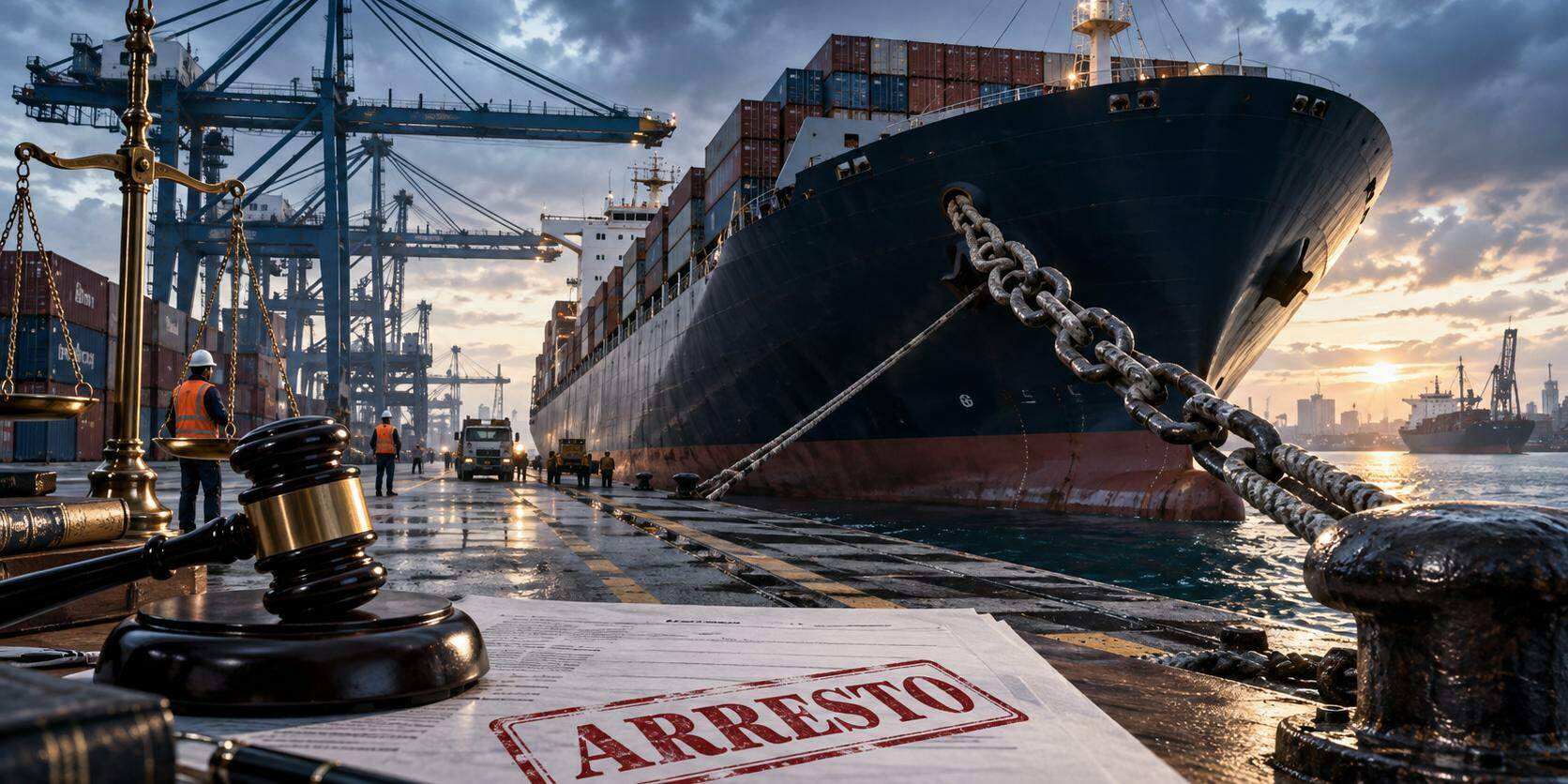  Arresto de embarcações