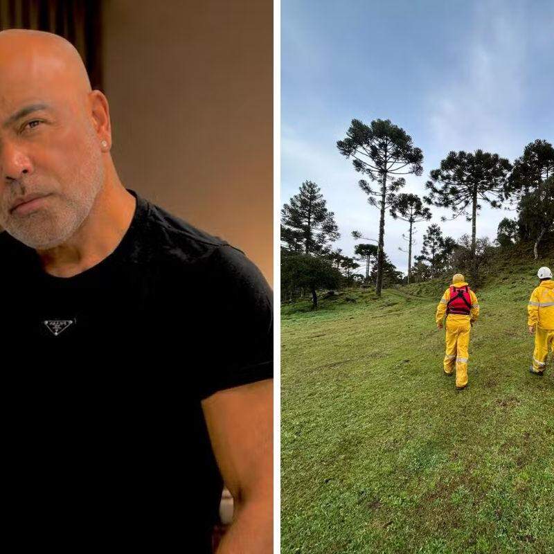 Helicóptero de cantor estava desaparecido deste terça-feira