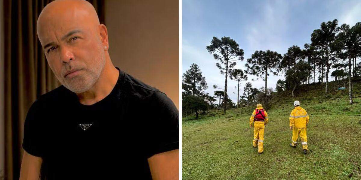Helicóptero de cantor estava desaparecido deste terça-feira