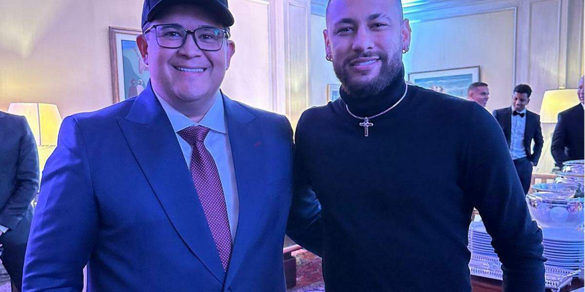 Neymar Jr. e Bruno Avelar em leilão