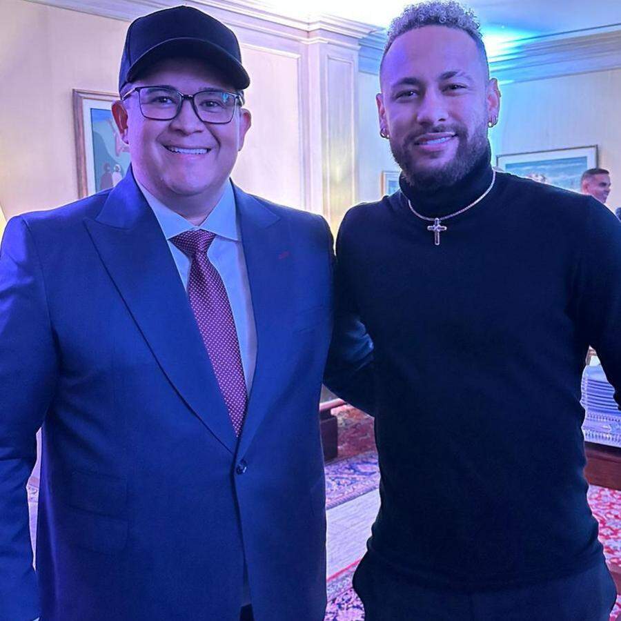 Neymar Jr. e Bruno Avelar em leilão