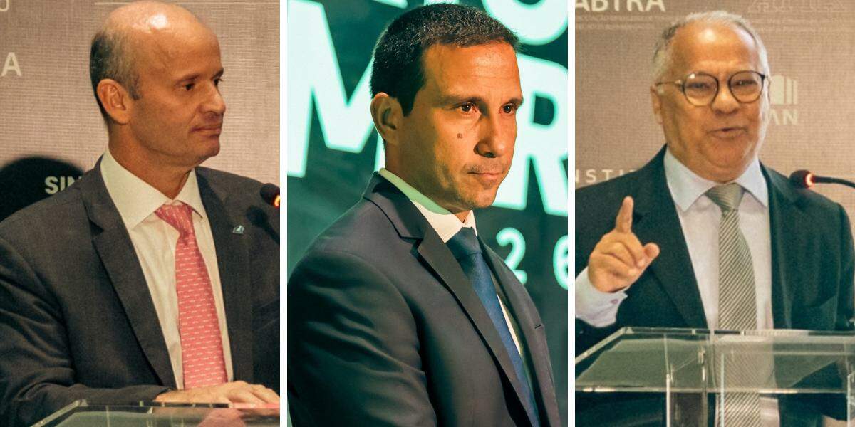 Alber Vasconcelos: parar com mentalidade colonialista; Otto Burlier: planejamento tem que virar obras e projetos; Luis Henrique Teixeira Baldez: problemas com lei do frete