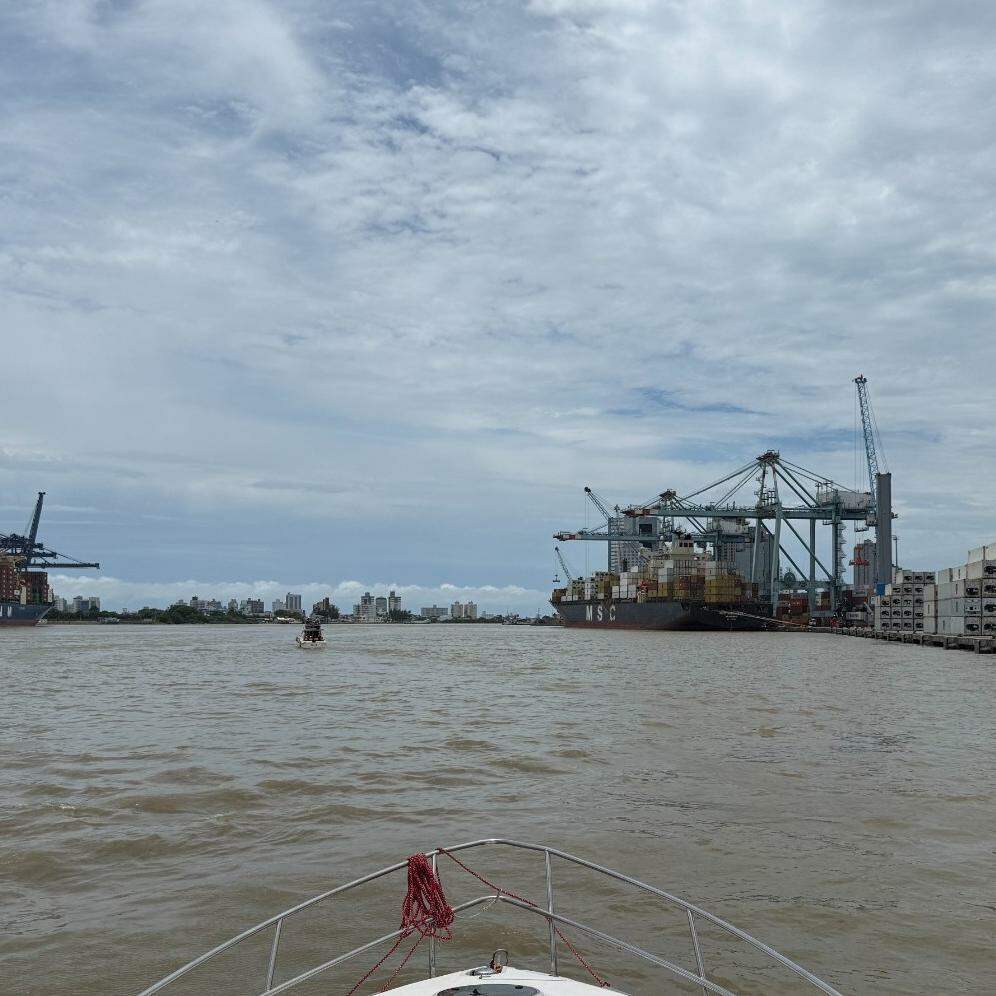 Navigation channel in Santa Catarina is experiencing sedimentation
