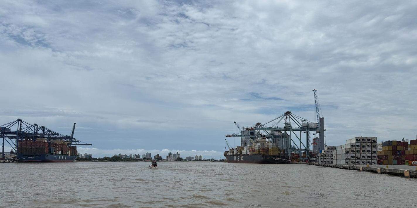 Navigation channel in Santa Catarina is experiencing sedimentation