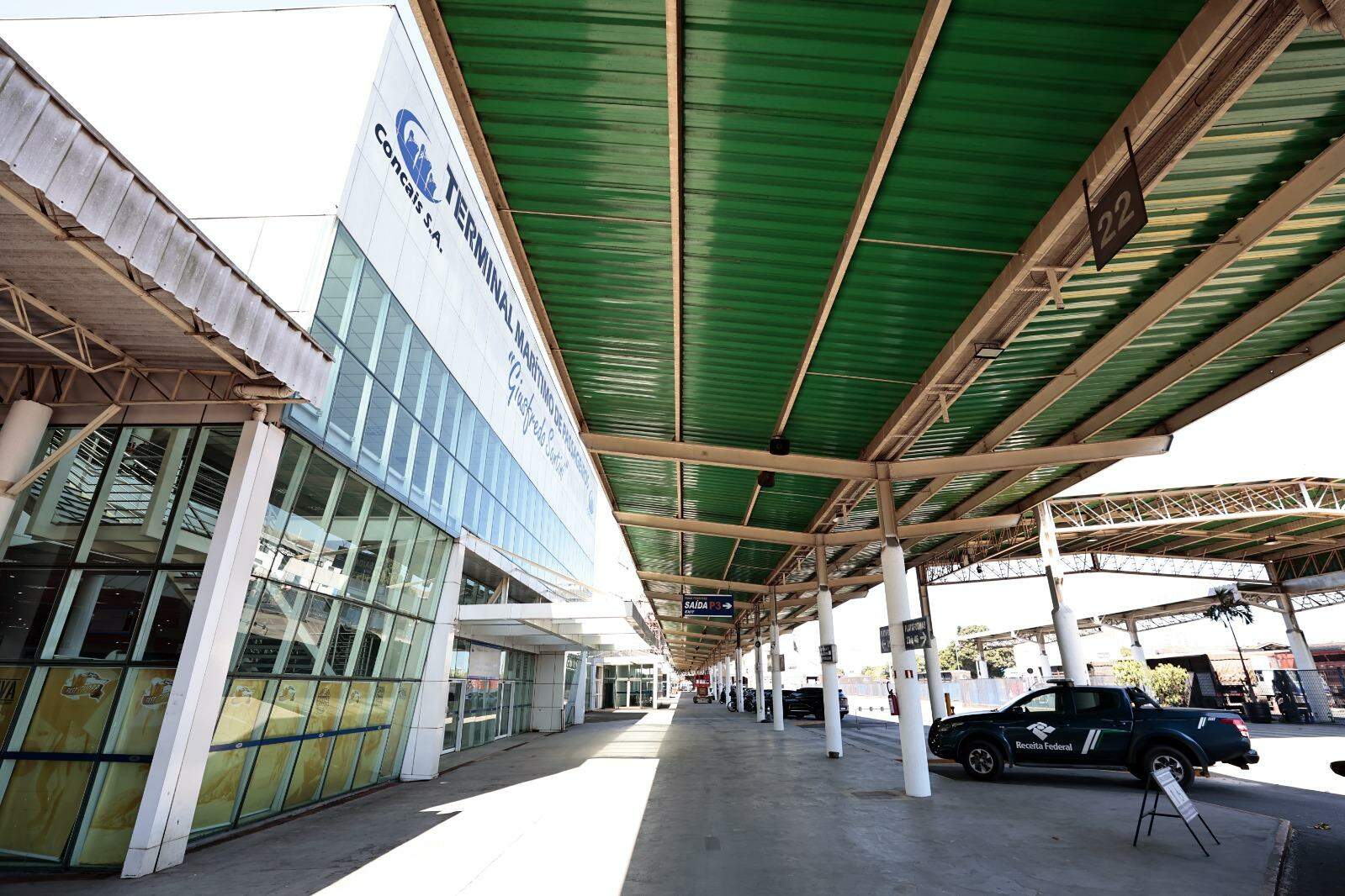 Ação acontece no terminal do Concais