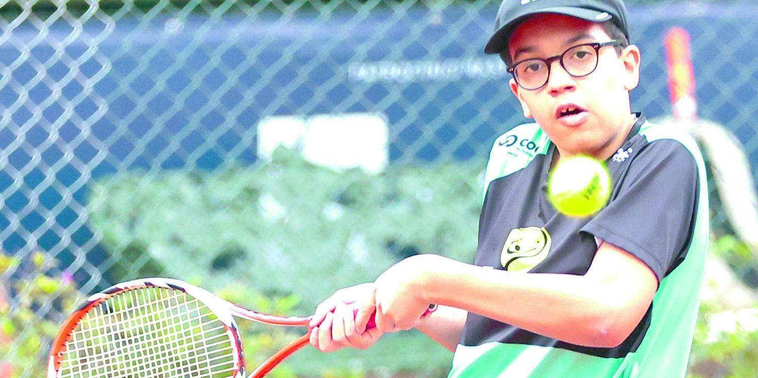 Bernardo Marçal venceu o jogo desta quinta (24) e se classificou para a final da categoria 14 anos masculino B