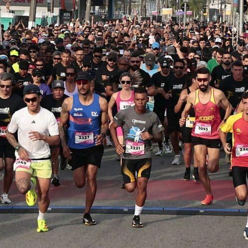 Meia Maratona Tribuna Praia Grande será disputada no domingo (27)