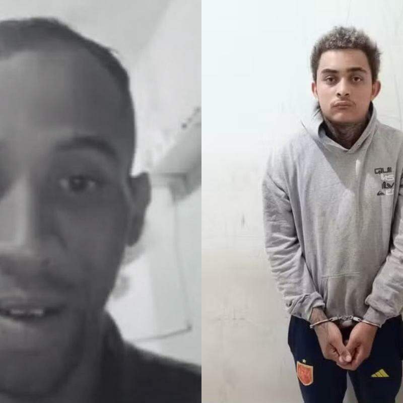 Valdeir Junior Alves Reis (à esq.) foi morto em Registro; David Henrique Ribeiro Colaço (à dir.) foi preso por homicídio