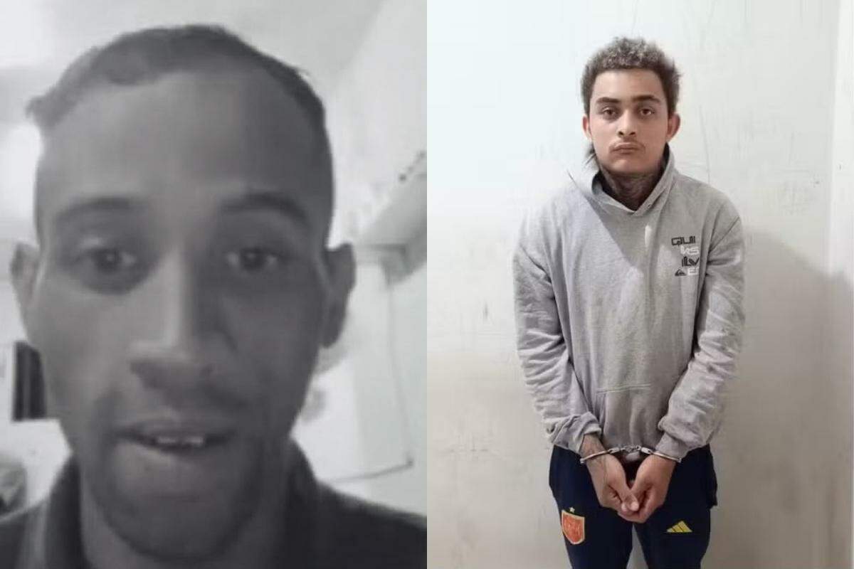 Valdeir Junior Alves Reis (à esq.) foi morto em Registro; David Henrique Ribeiro Colaço (à dir.) foi preso por homicídio