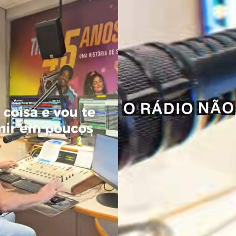 Vídeo da Tri FM mostra os bastidores do estúdio enquanto você curte o som