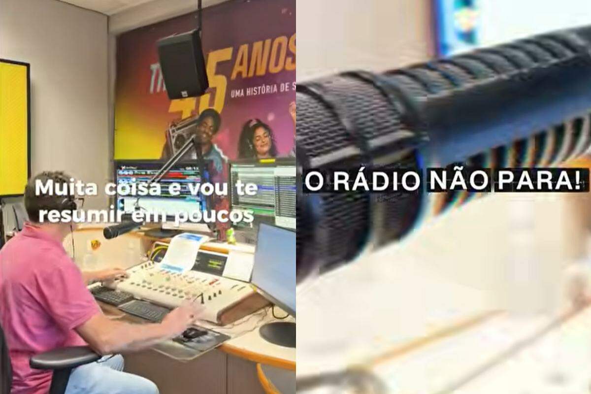 Vídeo da Tri FM mostra os bastidores do estúdio enquanto você curte o som