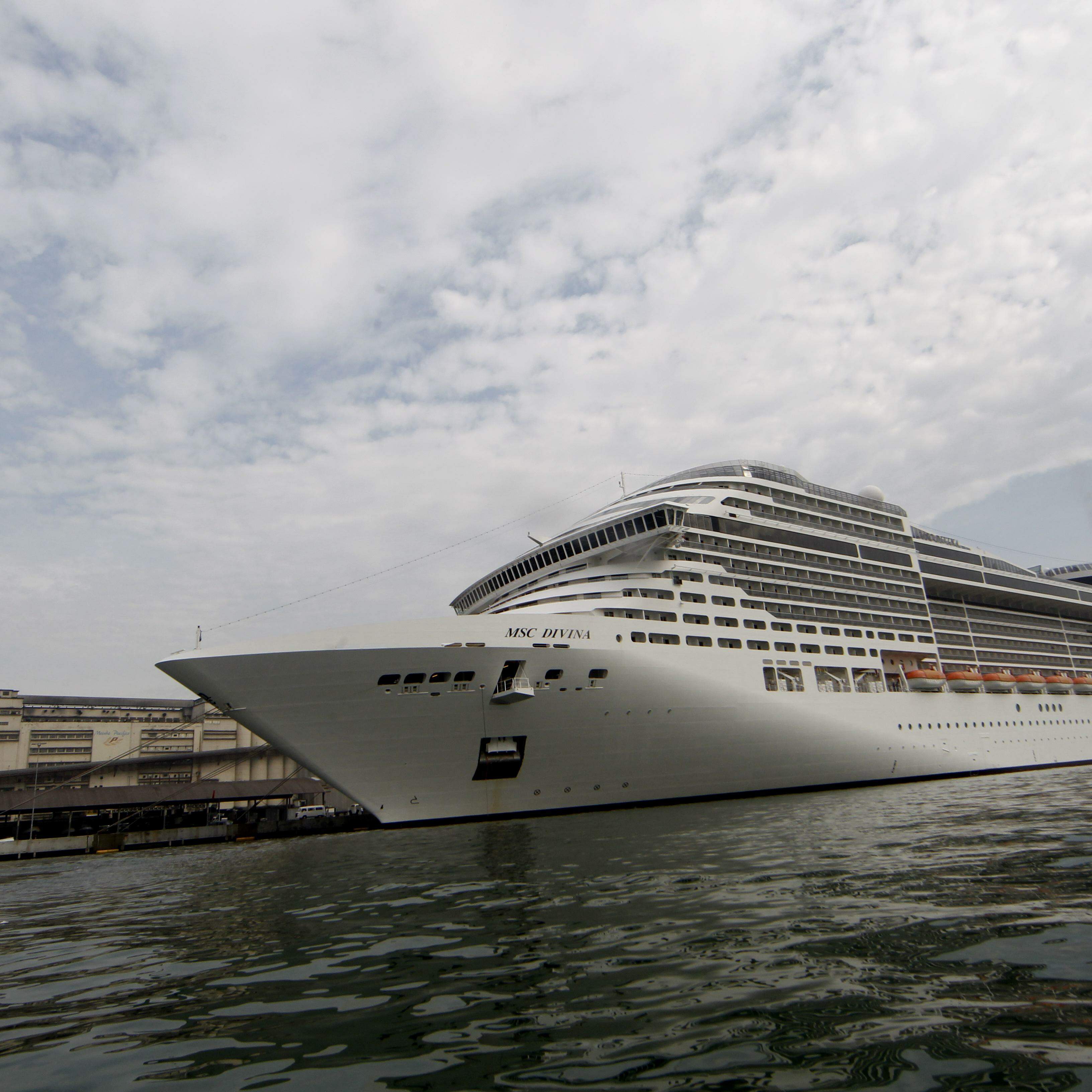MSC Divina has already called at the Port of Santos, in 2014, but has never operated regular cruises in Brazil