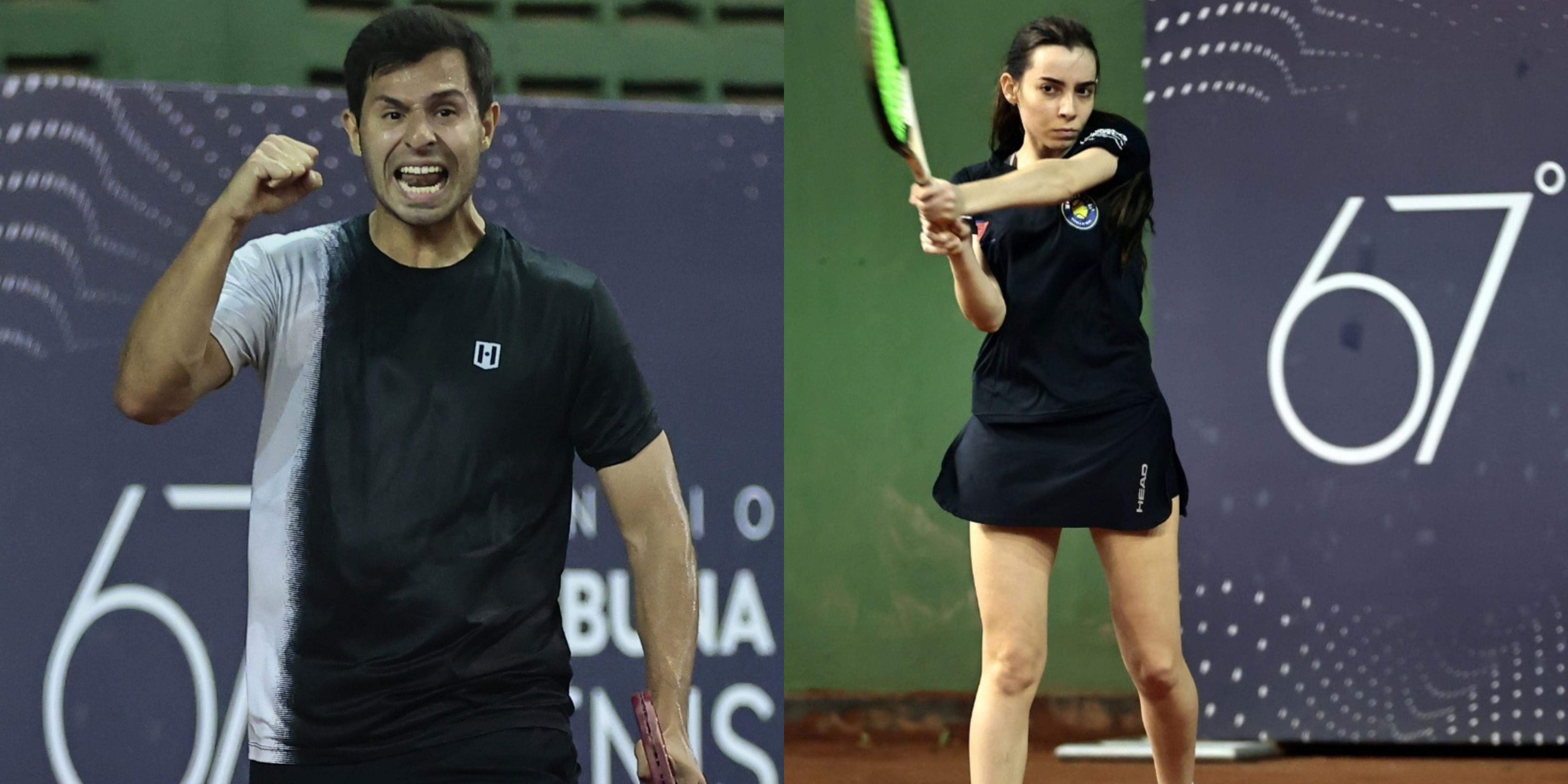 Na disputa entre os homens, Lucas Louro levou a melhor sobre Couto; Giovanna Ribeiro bateu Bárbara Ferrante por 2 sets a 0 no TCS