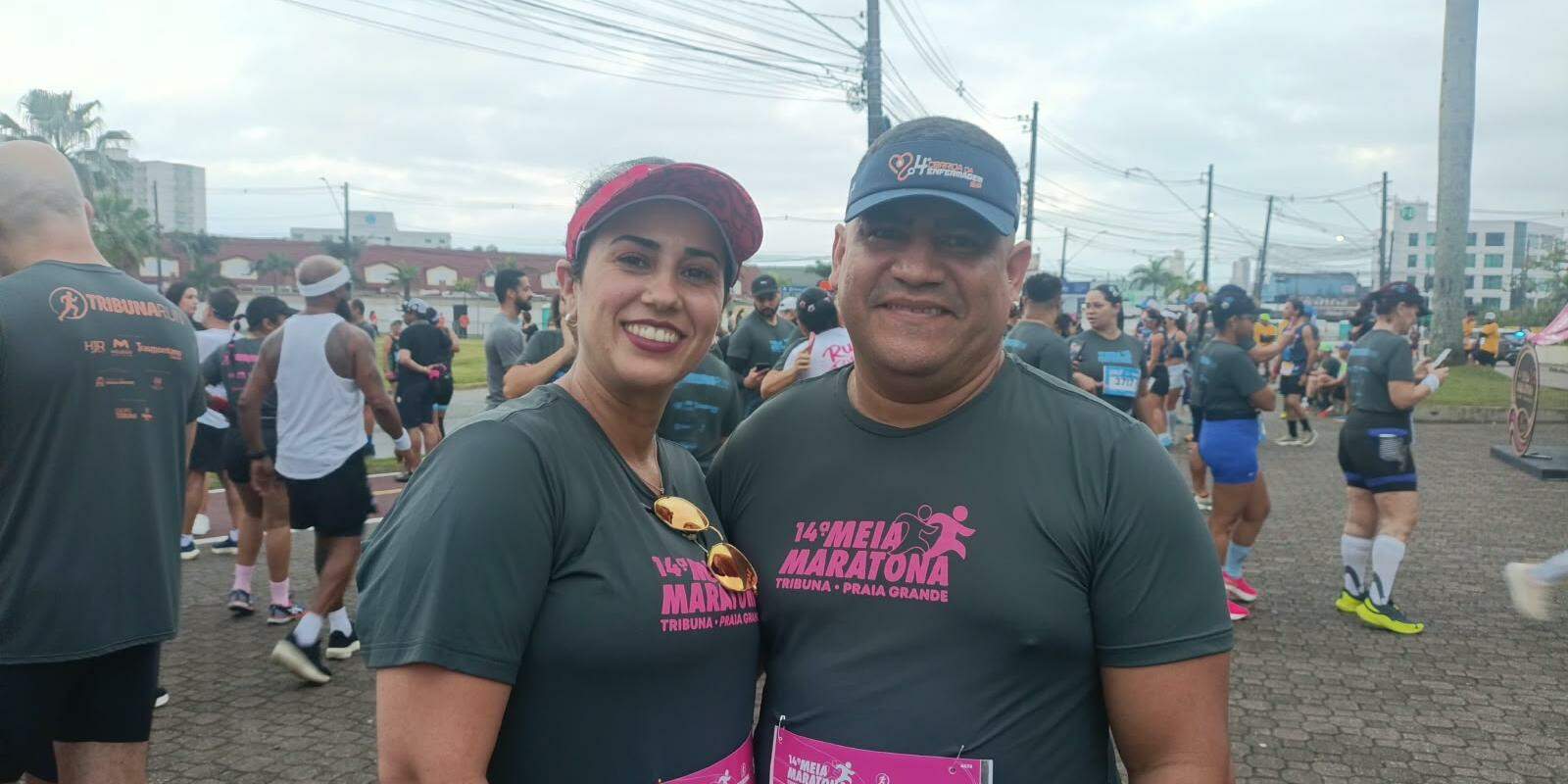 Thaline Alcântara de Sousa Santos, de 35 anos, e o marido, Dinaldo Corrêa dos Santos, de 42, decidiram acrescentar um novo desafio à história do casal