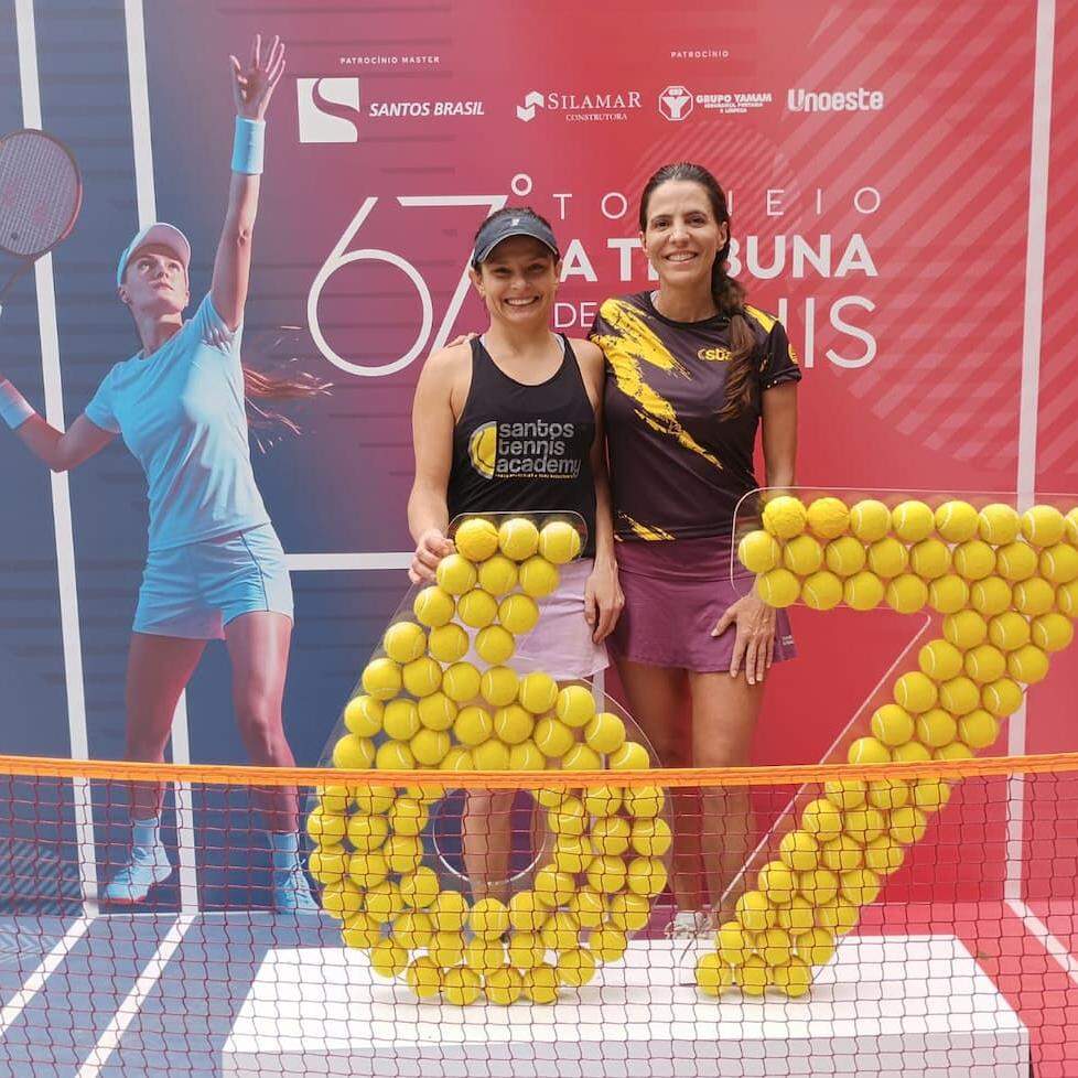 Renata Camargo e Tatiana Rodrigues venceram de virada e conquistaram o título no AT de Tênis