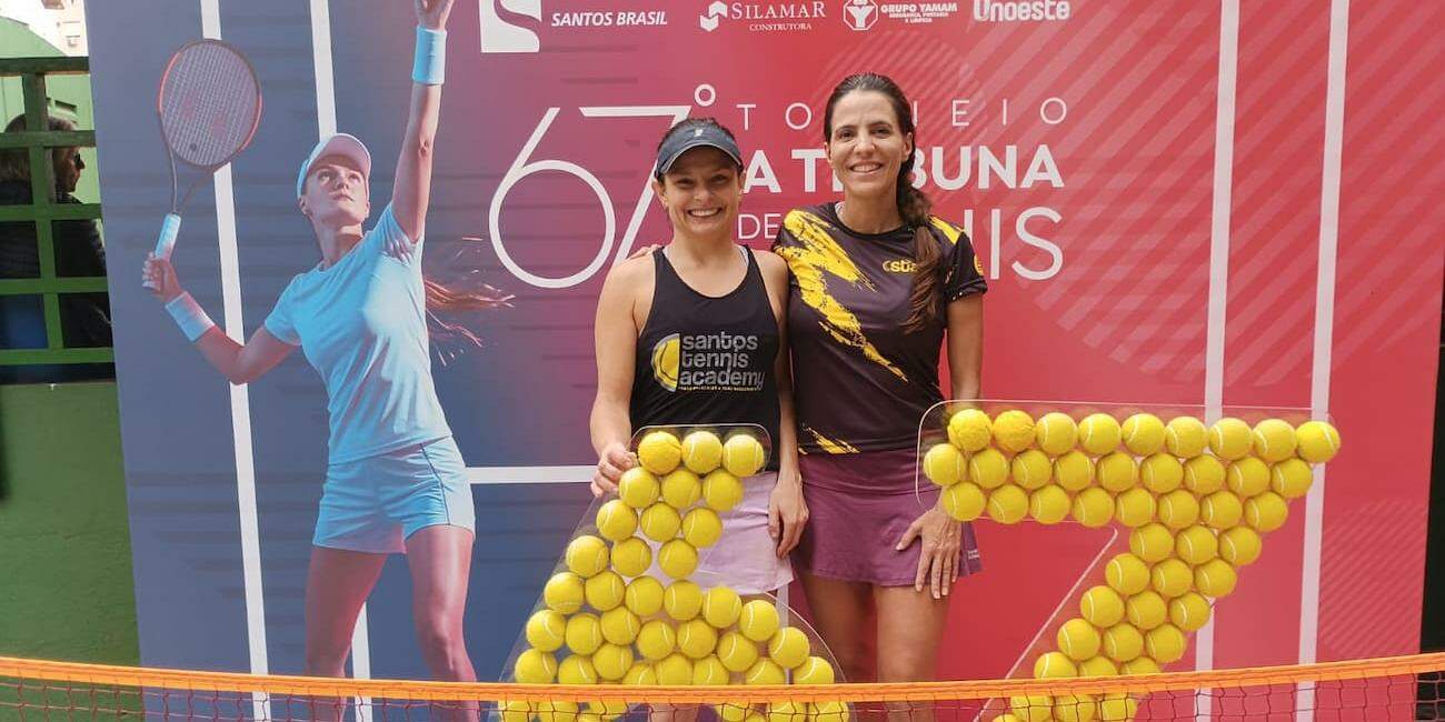 Renata Camargo e Tatiana Rodrigues venceram de virada e conquistaram o título no AT de Tênis