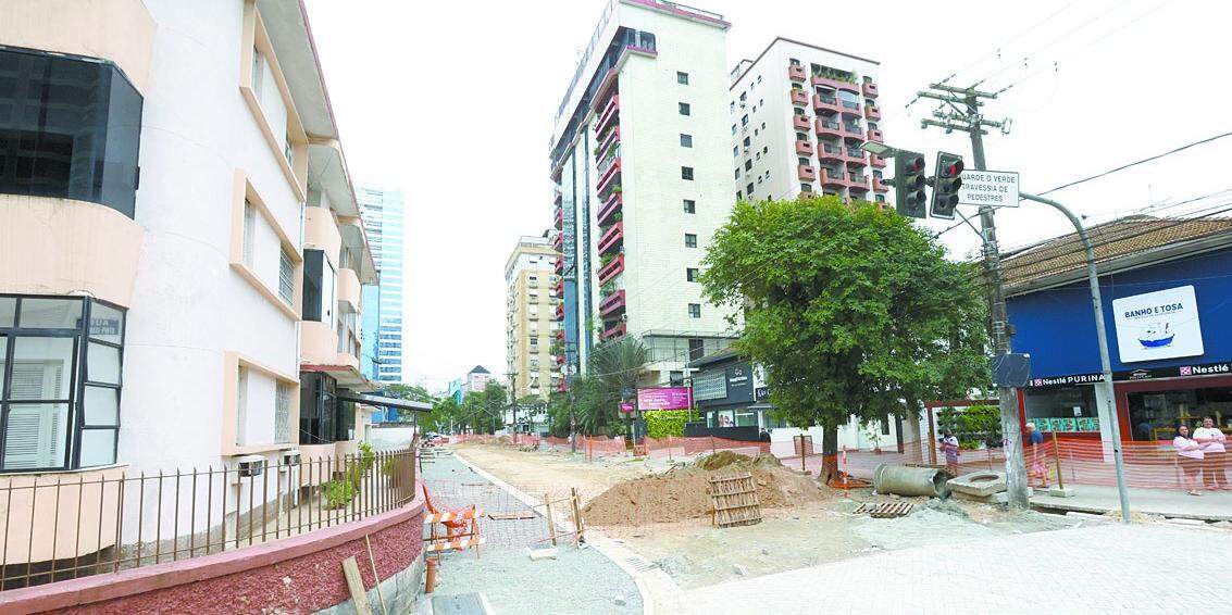 Projeto de revitalização da Alameda Armênio Mendes prevê o fim das obras até o fim deste ano
