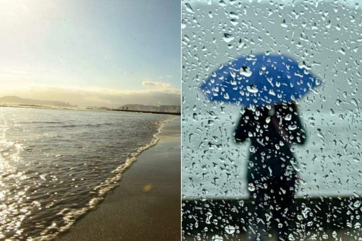 Onda de calor vai até quarta (30); de quinta (1º) em diante, chuva e temperaturas menores na Baixada Santista