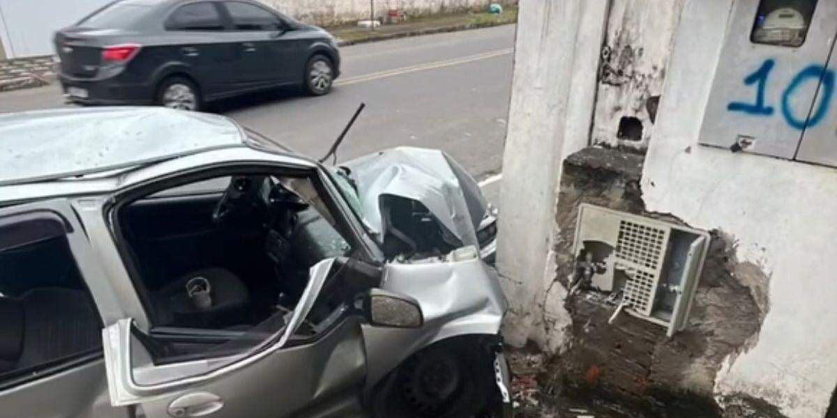Acidente aconteceu no bairro Jardim Planalto, em Registro