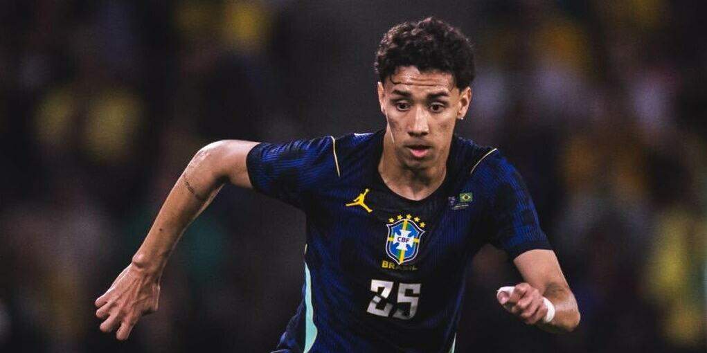 Gabriel Bontempo estreou na seleção nesta terça, na goleada por 4 a 2 sobre o Austrália, em Brisbane