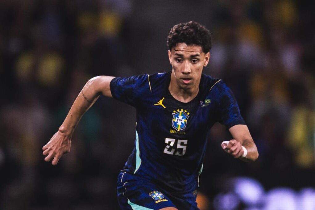 Gabriel Bontempo estreou na seleção nesta terça, na goleada por 4 a 2 sobre o Austrália, em Brisbane
