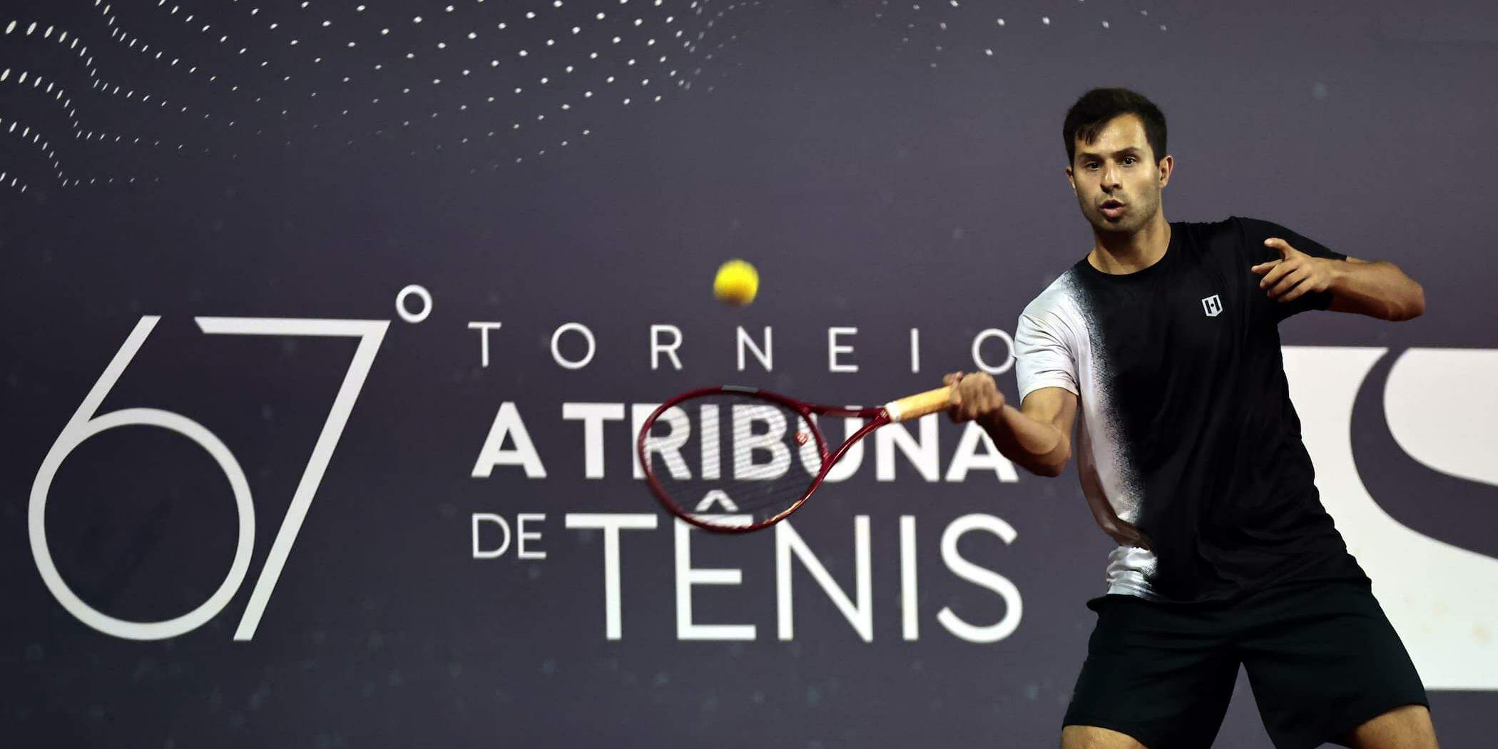 Campeão da categoria principal, Lucas Louro também vai disputar a final de duplas do 67º AT de Tênis
