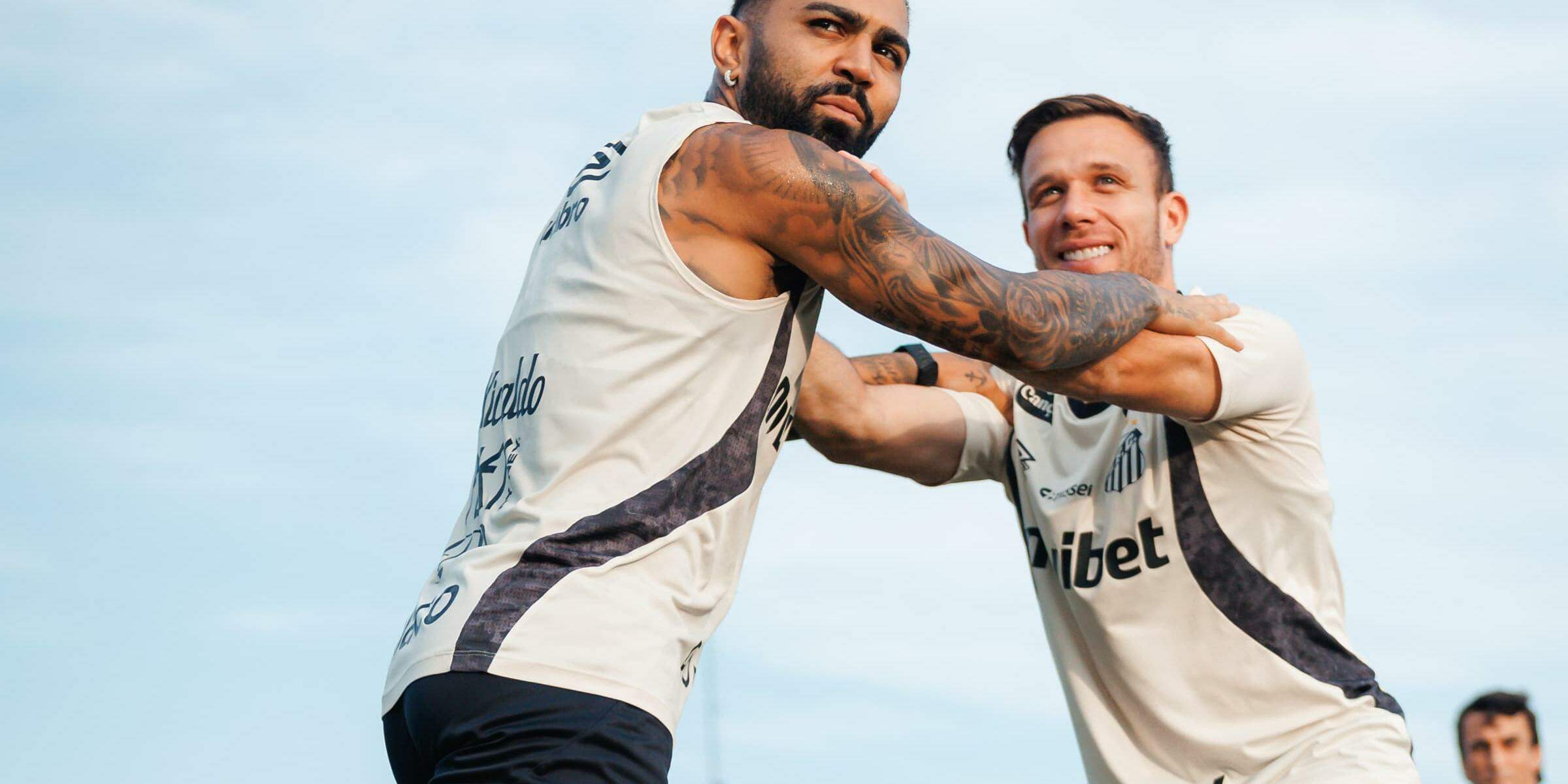 Gabigol e Arthur devem ser titulares no clássico desta sexta, contra o São Paulo, no MorumBis