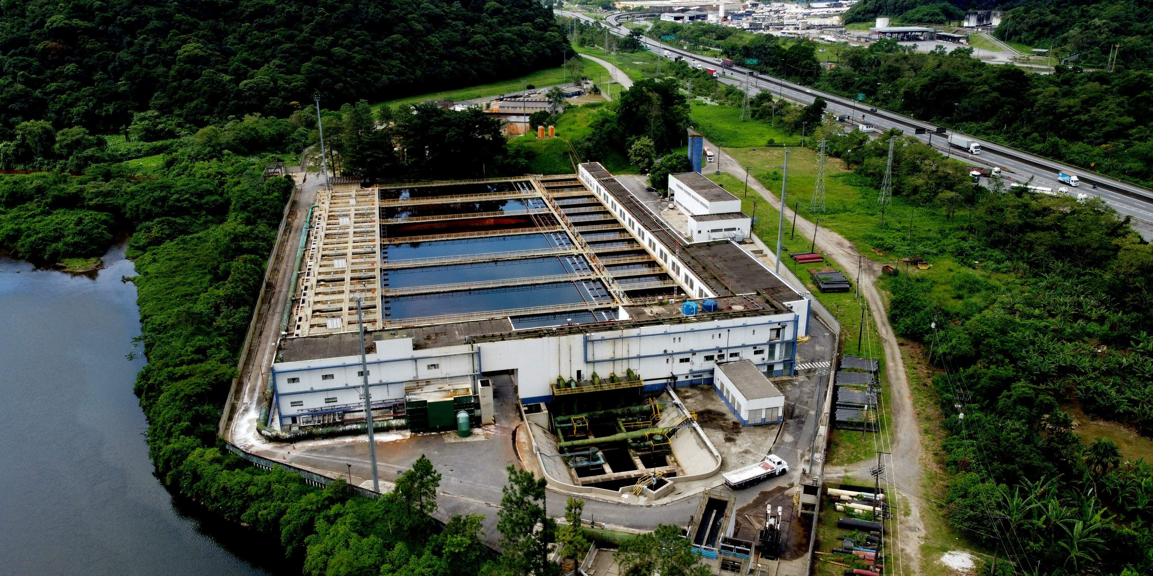 Chuvas impactaram a operação na ETA Cubatão, afirma a Sabesp
