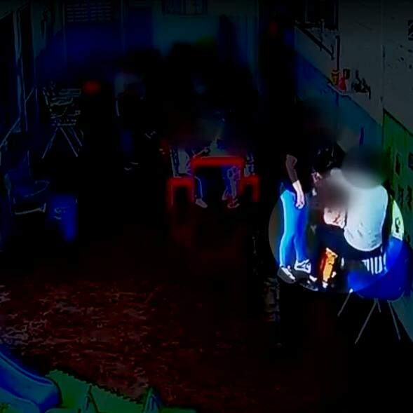 Imagens de câmeras de segurança só foram obtidas pela famílias meses após o ocorrido