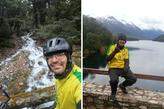 Georgios também teve dores na última parte do trajeto, devido às altas quilometragens percorridas na Argentina