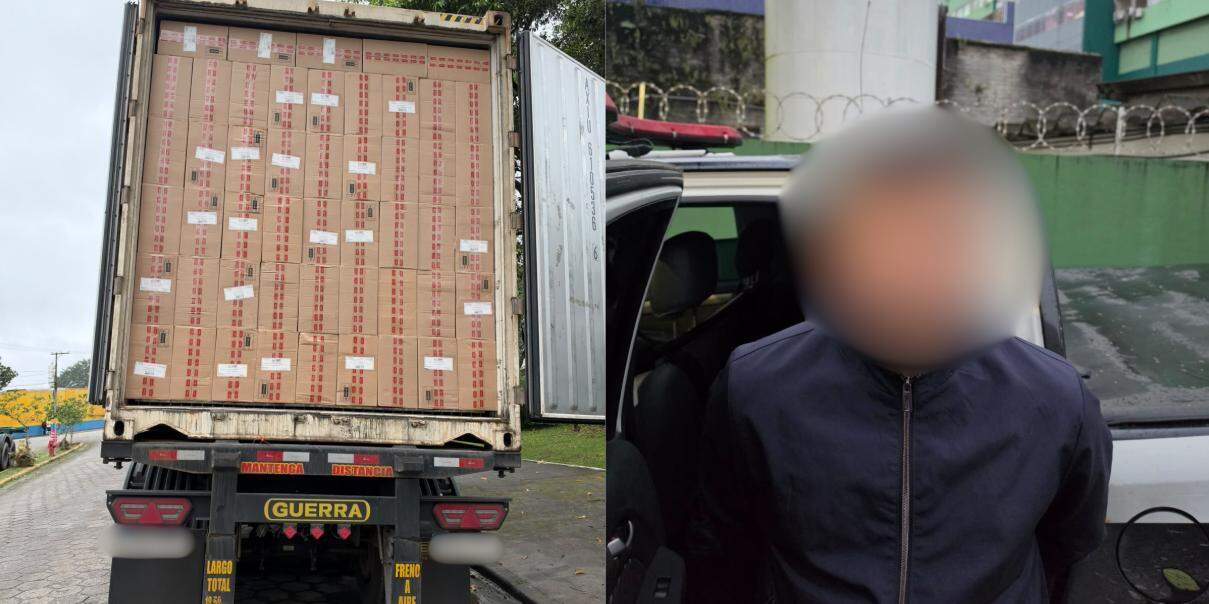 A carga foi apreendida pela Polícia Civil