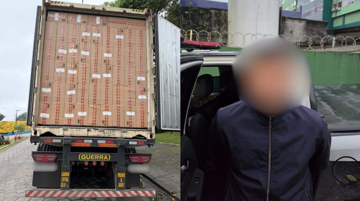A carga foi apreendida pela Polícia Civil