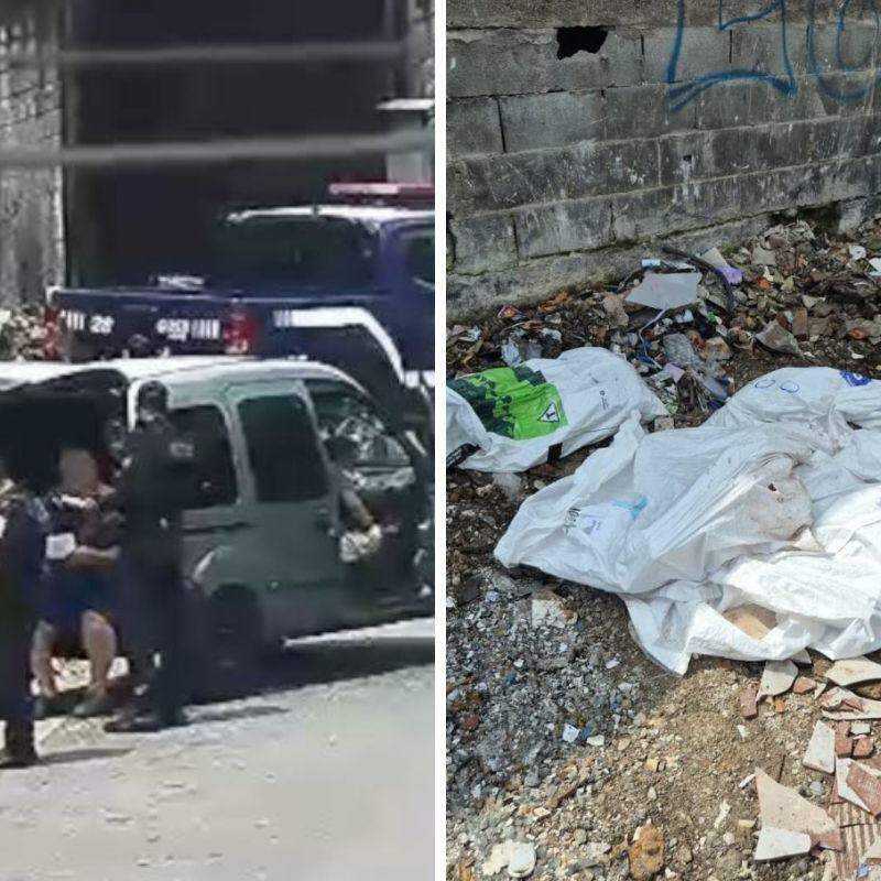 A autuação aconteceu na Rua Antônio Maia, em Santos, enquanto a GCM fazia uma fiscalização