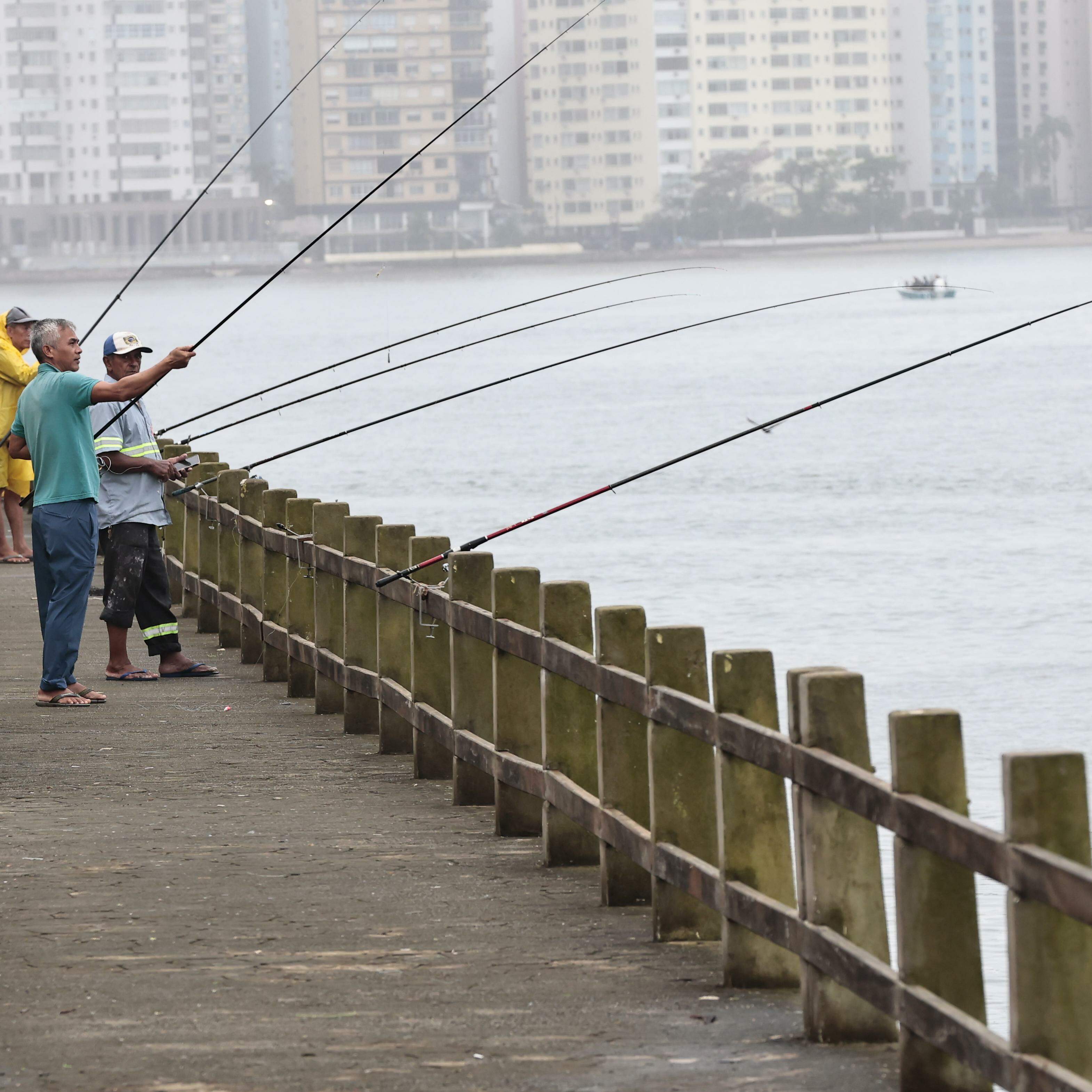As obras na cidade incluem a Biquinha, a Praça 22 de Janeiro e o Píer dos Pescadores (foto), este, 95% concluído