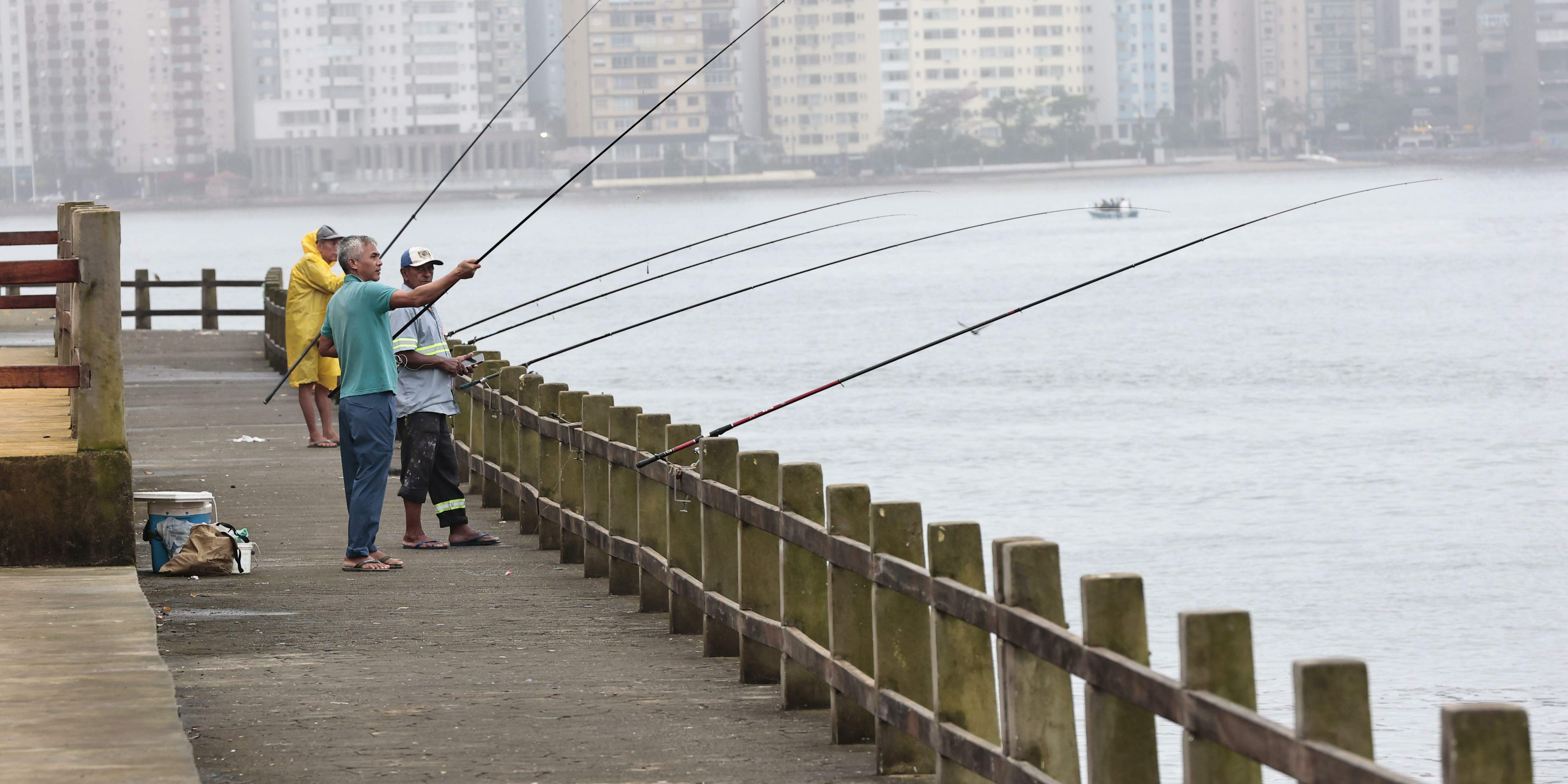 As obras na cidade incluem a Biquinha, a Praça 22 de Janeiro e o Píer dos Pescadores (foto), este, 95% concluído