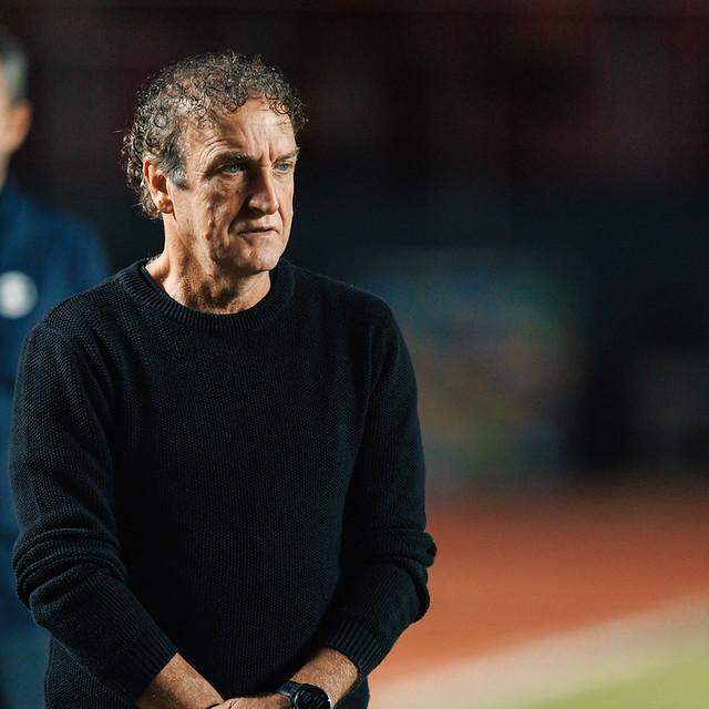 Cuca destacou a boa fase do time e quer ver o Santos brigando pelo primeiro lugar no returno do Brasileirão