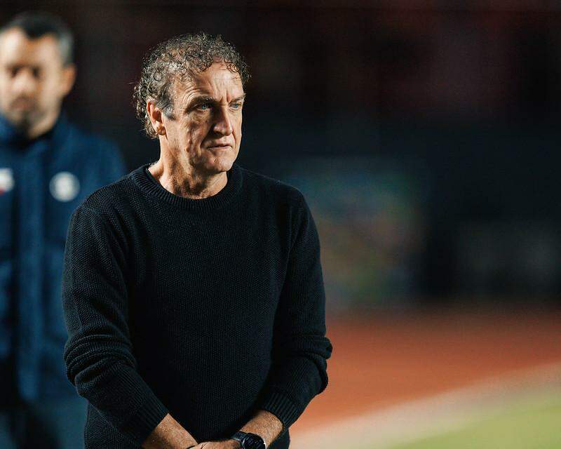 Cuca destacou a boa fase do time e quer ver o Santos brigando pelo primeiro lugar no returno do Brasileirão