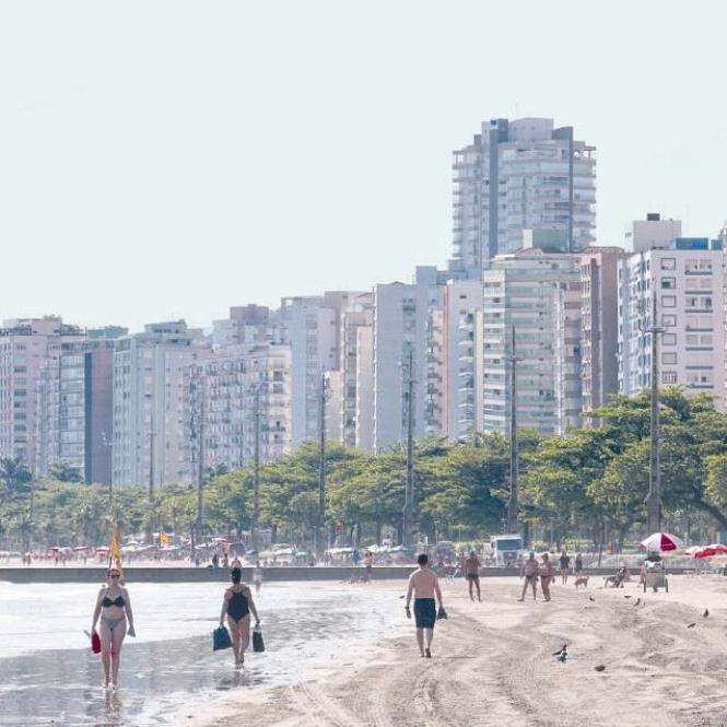 Orla de Santos: terrenos localizados próximos à praia podem representar 15% do custo do empreendimento