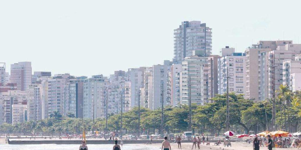 Orla de Santos: terrenos localizados próximos à praia podem representar 15% do custo do empreendimento