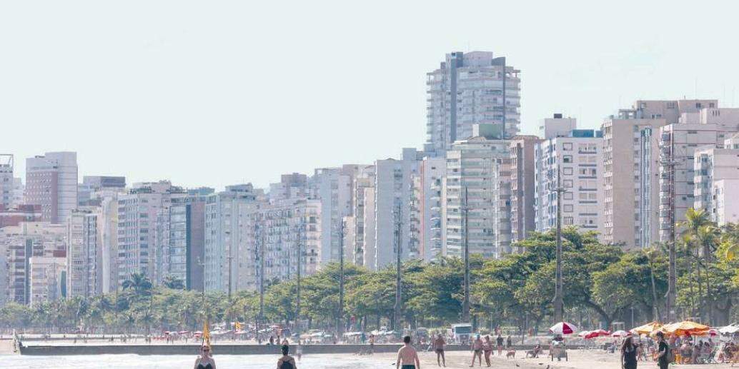Orla de Santos: terrenos localizados próximos à praia podem representar 15% do custo do empreendimento