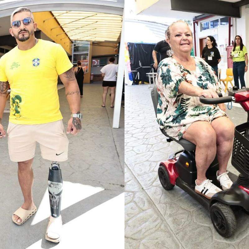 Alexandre e Marilene foram votar neste domingo (4).