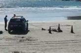 O homem foi encontrado na Praia do Mar Casado